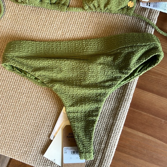 Billabong So Dazed Bikini Set Small, Triangle Multi Top, Maya High Waist Bottoms - Picture 4 of 9